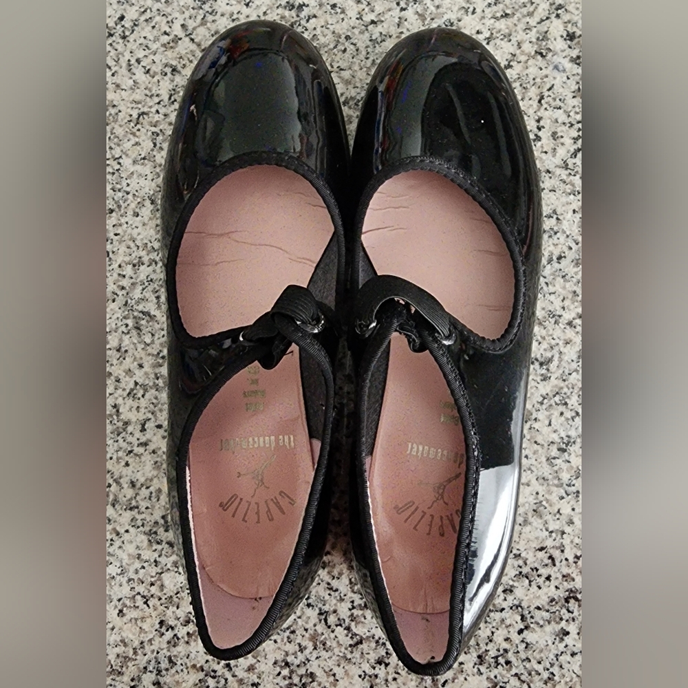 Capezio Theatrical Black Tap Shoes 13 M
